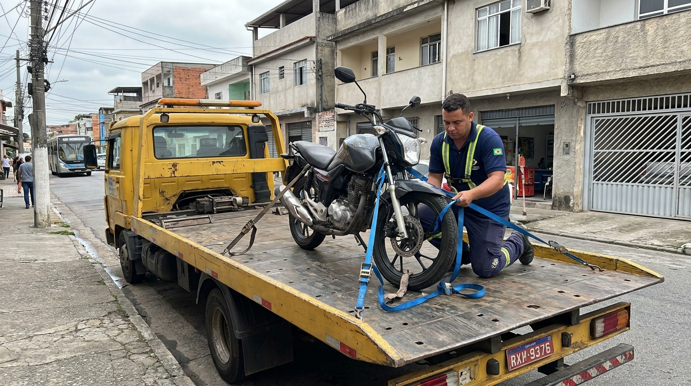 Auxílio para Moto no Local no Gradim, São Gonçalo‑RJ