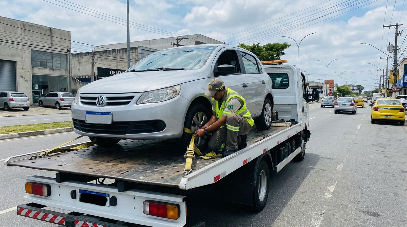 Recolhimento após Colisão na Antonina, São Gonçalo‑RJ
